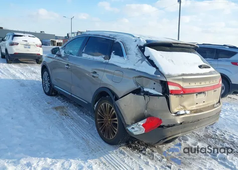 2018 Lincoln Mkx Reserve from USA, damaged, VIN 2LMPJ8LR6JBL50057
